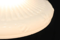 縁周りの花型プレス模様が可愛らしい電笠 DC4564