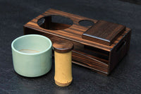杢目を活かした風情溢れるたばこ盆セット DC4689 在庫1組