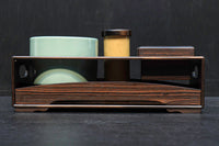 杢目を活かした風情溢れるたばこ盆セット DC4689 在庫1組