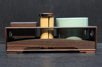 杢目を活かした風情溢れるたばこ盆セット DC4689 在庫1組