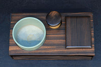 杢目を活かした風情溢れるたばこ盆セット DC4689 在庫1組