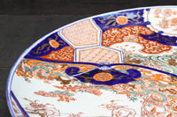 色彩豊かな絵柄が魅力の古伊万里大皿(箱付き) DC4773 在庫1組