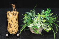 竹の風合いが素敵な小さな花カゴ DC4812