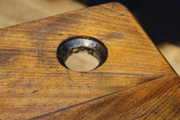 珍品!! 白パイプが可愛らしい子供用の一体型テーブル椅子 DC4837