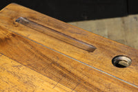 珍品!! 白パイプが可愛らしい子供用の一体型テーブル椅子 DC4837