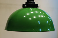 昭和レトロ!! グリーンで整えた大変珍しいノリタケの電笠 DC4877