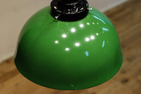 昭和レトロ!! グリーンで整えた大変珍しいノリタケの電笠 DC4877