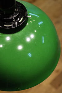 昭和レトロ!! グリーンで整えた大変珍しいノリタケの電笠 DC4877