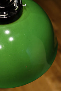 昭和レトロ!! グリーンで整えた大変珍しいノリタケの電笠 DC4877
