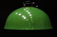 昭和レトロ!! グリーンで整えた大変珍しいノリタケの電笠 DC4877