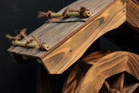 木製の水車の置物 DC4961