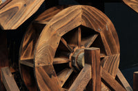 木製の水車の置物 DC4961