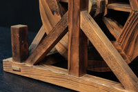 木製の水車の置物 DC4961