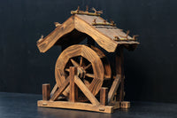 木製の水車の置物 DC4961