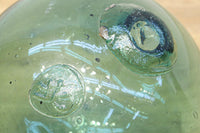 大サイズ!! 細かな気泡を含む淡いグリーンの浮き玉 DC5044