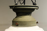 モダンなプレス装飾が映えるプレスガラス天井直付け灯 DC5211