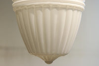 モダンなプレス装飾が映えるプレスガラス天井直付け灯 DC5211