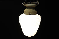 モダンなプレス装飾が映えるプレスガラス天井直付け灯 DC5211