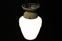 モダンなプレス装飾が映えるプレスガラス天井直付け灯 DC5211