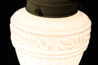 モダンなプレス装飾が映えるプレスガラス天井直付け灯 DC5211