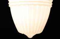 モダンなプレス装飾が映えるプレスガラス天井直付け灯 DC5211