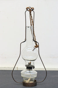 シンプルなデザインが格好良い吊り下げ型オイルランプ DC5516