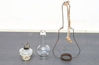 シンプルなデザインが格好良い吊り下げ型オイルランプ DC5516