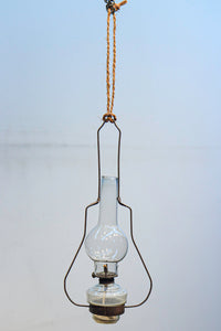 シンプルなデザインが格好良い吊り下げ型オイルランプ DC5516