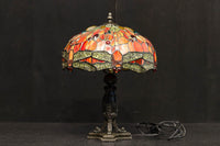 Stained glass shade stand light DC5624