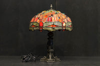 Stained glass shade stand light DC5624