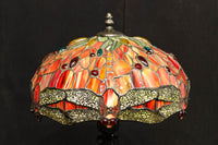 Stained glass shade stand light DC5624