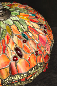 Stained glass shade stand light DC5624