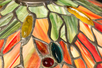 Stained glass shade stand light DC5624