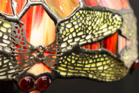 Stained glass shade stand light DC5624