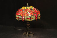 Stained glass shade stand light DC5624