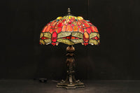 Stained glass shade stand light DC5624