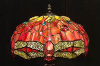 Stained glass shade stand light DC5624