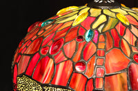 Stained glass shade stand light DC5624