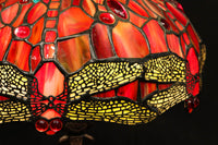 Stained glass shade stand light DC5624