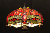 Stained glass shade stand light DC5624