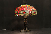 Stained glass shade stand light DC5624
