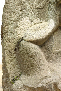 苔むした優しい風合いに包まれた美しい佇まいの如意輪観音 DC5656