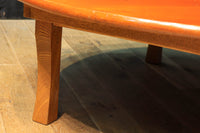 使い馴染んだ柔らかな質感をした丸ちゃぶ台 DC5671