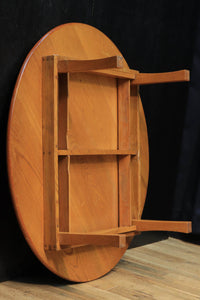 使い馴染んだ柔らかな質感をした丸ちゃぶ台 DC5671