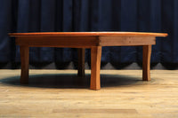 使い馴染んだ柔らかな質感をした丸ちゃぶ台 DC5671