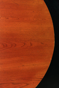 使い馴染んだ柔らかな質感をした丸ちゃぶ台 DC5671