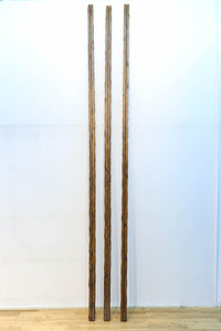 独特な杢目をみせる焼き入れ済み長尺角材 DC5780 在庫3本