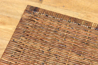 Rectangular woven rattan basket DC5845d