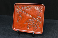 お花の絵柄が風流な味わい深いお盆 DC5848abc 在庫(a:0 b:0 c:0)枚