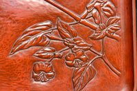 お花の絵柄が風流な味わい深いお盆 DC5848abc 在庫(a:0 b:0 c:0)枚